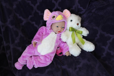 Realistic Full Body Silicone Baby Doll Reborn Preemie 14" 3.4 lbs Platinum Silicone Dolls Lifelike Real Weighted Babies Ecoflex Bathtub Baby